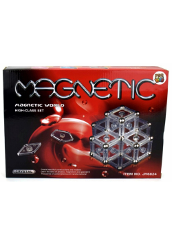 Klocki magnetyczne 84 elementy