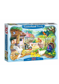Puzzle 30 Zwierzęta na farmie CASTOR