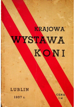 Krajowa wystawa koni 1937 r.