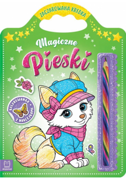 Magiczne pieski. Kolorowanka z naklejkami