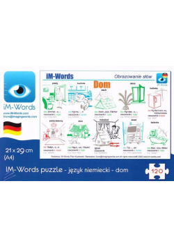 iM-Words Puzzle 120 Niemiecki - Dom