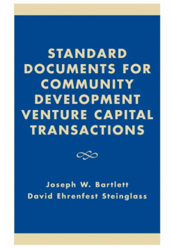 Standard Documents for Community Development Venture Capital Transactions