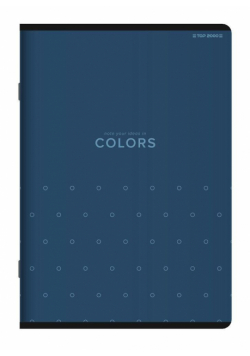 Zeszyt A4/96K kratka Colors mix (5szt)