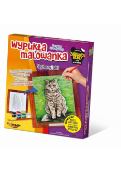 Wypukła malowanka Koty - Syberyjski