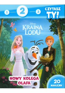 1 2 3 czytasz ty! Poziom 2 Nowy kolega Olafa Disney Kraina Lodu