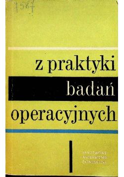 Z praktyki badań operacyjnych