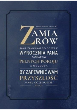 Magnes na lodówkę - Jestem bowiem świadomy GRANAT