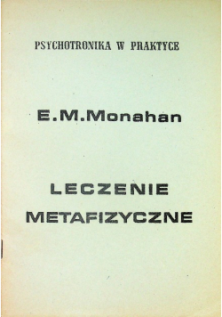 Leczenie metafizyczne