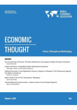 Economic Thought, Vol 4, No 1, 2015