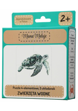 Puzzle 4-elementowe Zwierzęta wodne