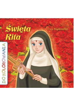 Do kolorowania - Święta Rita