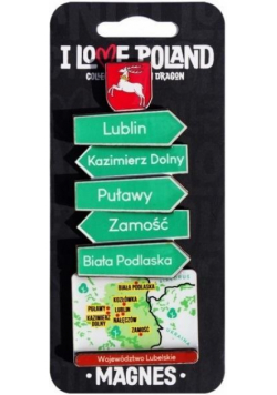 Magnes I love Poland Lubelskie ILP-MAG-C-LUB-12
