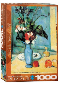 Puzzle 1000 Niebieska waza, Paul Cezanne