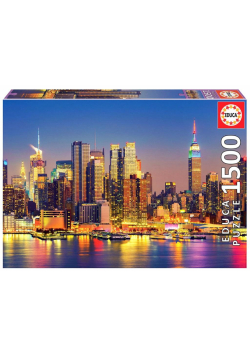Puzzle 1500 Manhattan nocą/Nowy Jork G3