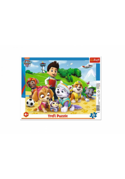 Puzzle ramkowe 25 Psi Patrol na tropie TREFL