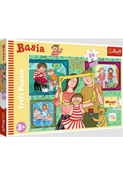 Puzzle 24 Maxi Basia i jej dzień TREFL