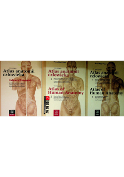 Atlas anatomii człowieka Tom 1 i 2 z indeksami