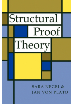 Structural Proof Theory