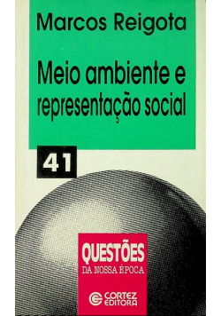Livro meio ambiente e representacao social marcos reigota