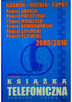 Książka Telefoniczna Abonenci prywatni 2009 2010