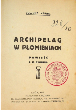 Archipelag w płomieniach 1925 r.