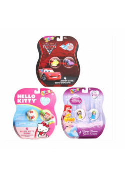 Gumki do mazania Figurki Gomu Disney 4-pak