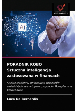 PORADNIK ROBO Sztuczna inteligencja zastosowana w finansach
