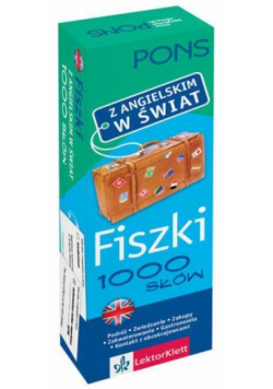 Fiszki 1000 słów Z angielskim w świat PONS