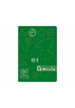 Zeszyt A5/60K kratka Hybrid Geografia (10szt)