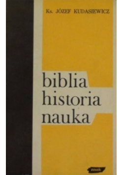 Biblia historia nauka