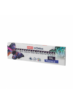 Pastele olejne 24 kolory EASY