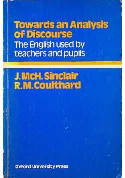 Towards an Analysis of Discourse
