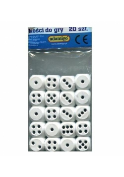 Kości do gry (kpl 20 sztuk)