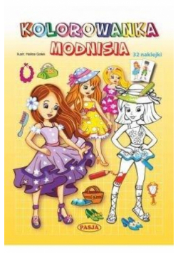 Kolorowanka modnisia PASJA