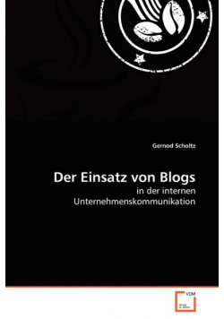 Der Einsatz von Blogs