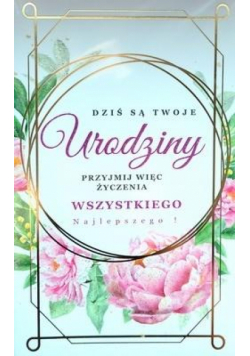 Karnet Urodziny 2K - 034
