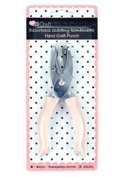 Dziurkacz ozdobny kombinerki 3mm koło