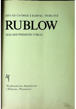 Rublow malarz fresków i ikon