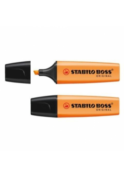 Zakreślacz Boss pomarańczowy (10szt) STABILO