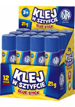Klej w sztyfcie 21g (12szt) ASTRA