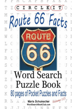 Circle It, U.S. Route 66 Facts, Word Search, Puzzle Book