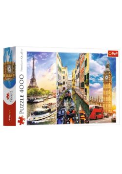 Puzzle 4000 Wycieczka po Europie TREFL