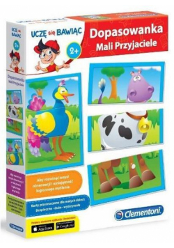 Uczę się bawiąc. Dopasowanki Mali Przyjaciele 2