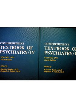 Comprehensive Textbook of Psychiatry Iv Volume 1 i 2