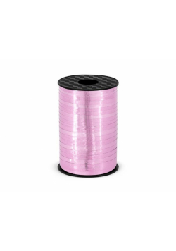 Wstążka plastikowa różowa 5mmx225m