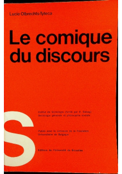 Le comique du discours