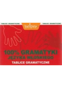 100% Gramatyki j.włoskiego Tablice KRAM