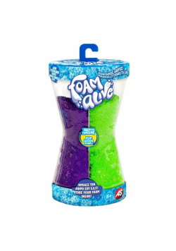 Masa magiczna piana foam alive klepsydra 2 kolory