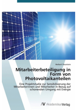 Mitarbeiterbeteiligung in Form von Photovoltaikanteilen