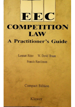 EEC Competition law A Practitioners Guide